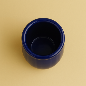 Midnight Glazed Ceramic Pot