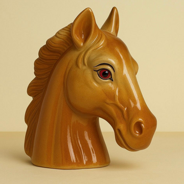 Vintage Horse Vase